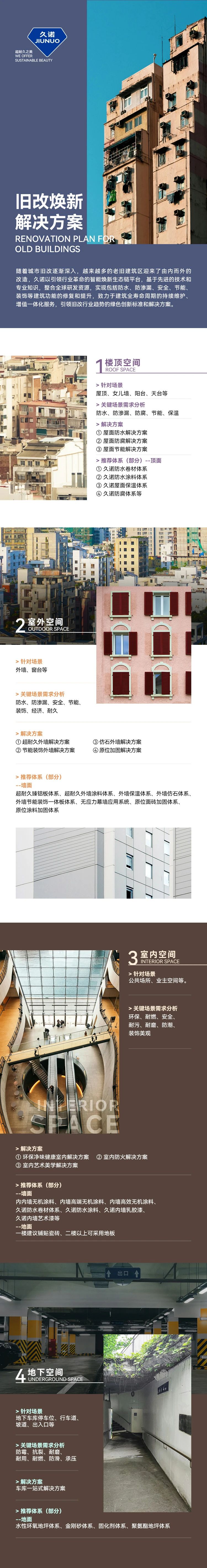 久诺旧墙翻新体系